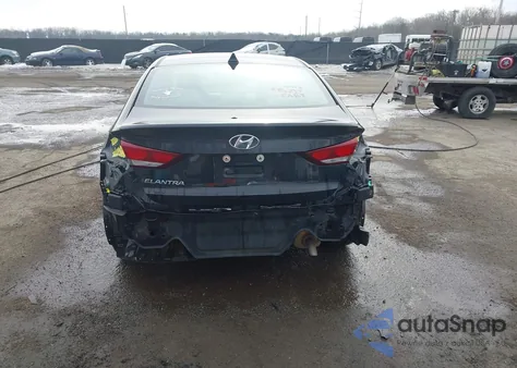 2018 Hyundai Elantra Sel from USA, damaged, VIN 5NPD84LF5JH343098